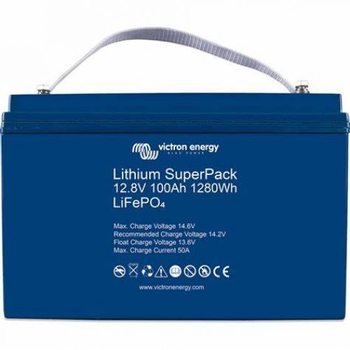 Lithium SuperPack 12,8V/100Ah High current (M8) - Panouri Fotovoltaice
